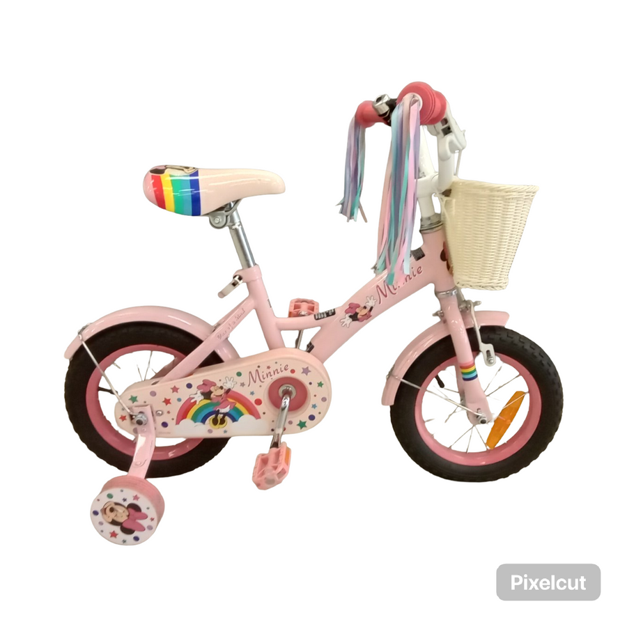 Minnie Mouse Bike - 12"  - Kids, Colour: Pink