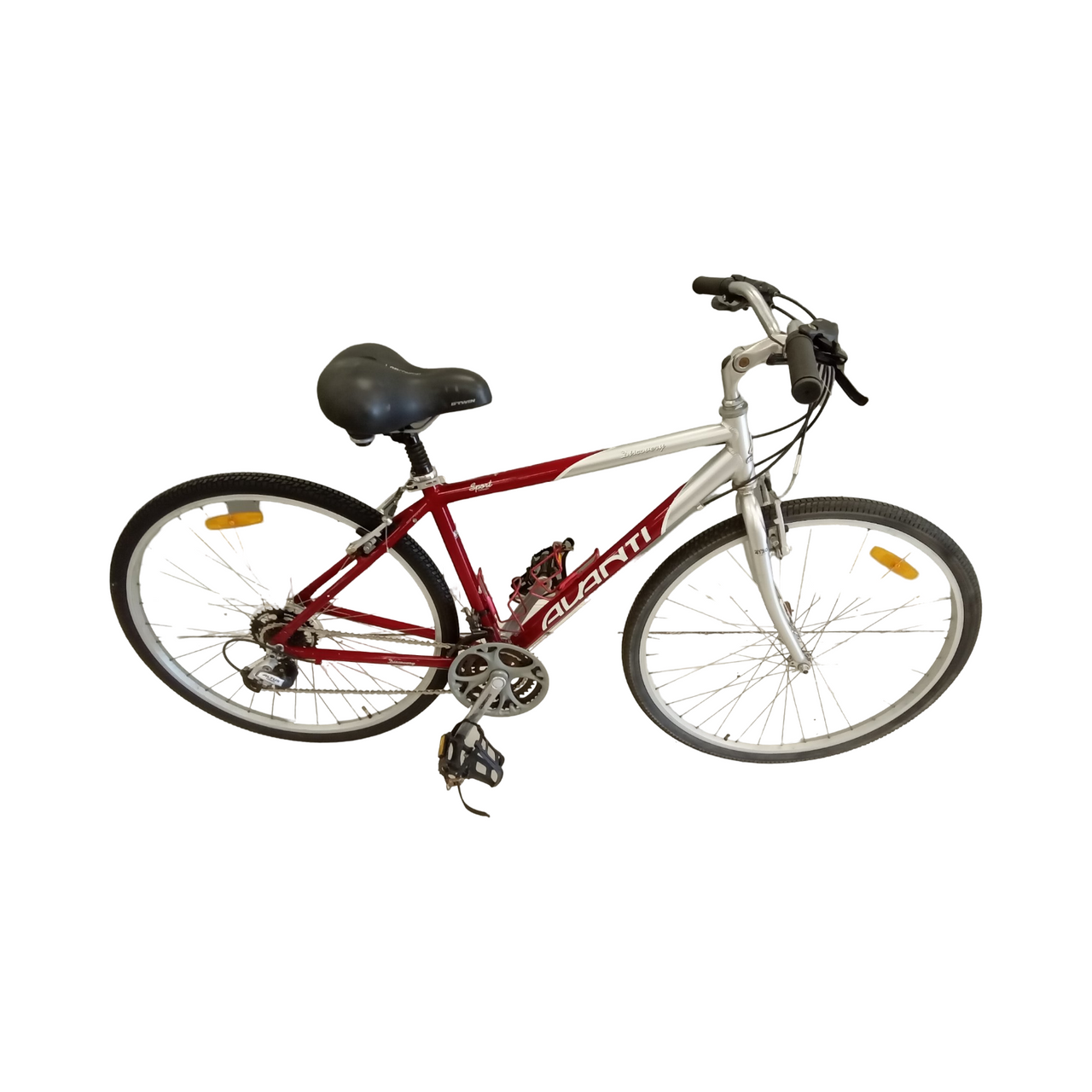 Avanti Discovery Bike -  54cm - Hybrid Commuter, Colour: Silver, Red