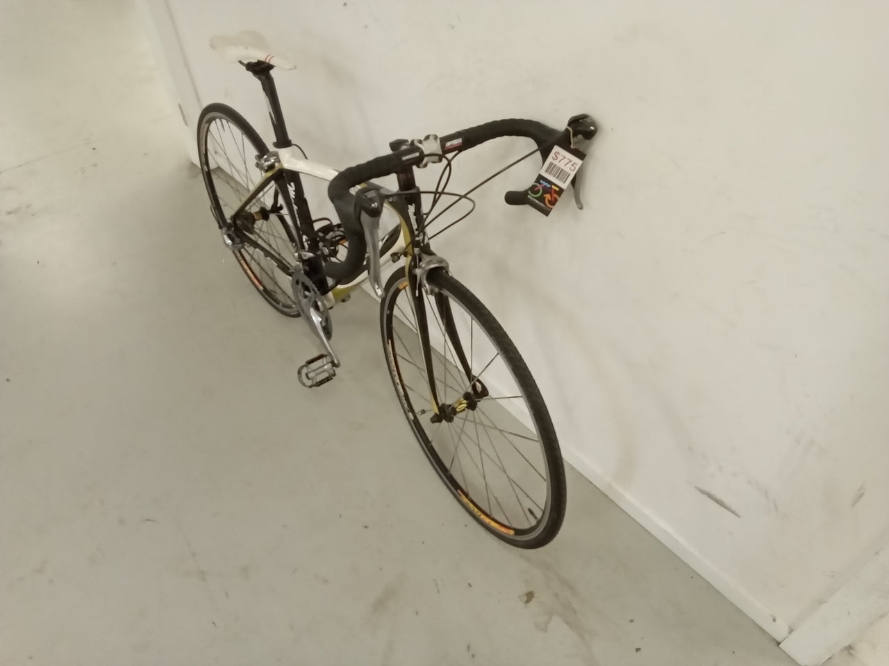 Malvern star - Oppy - Road Bike - Black , White , Yellow (#4759)