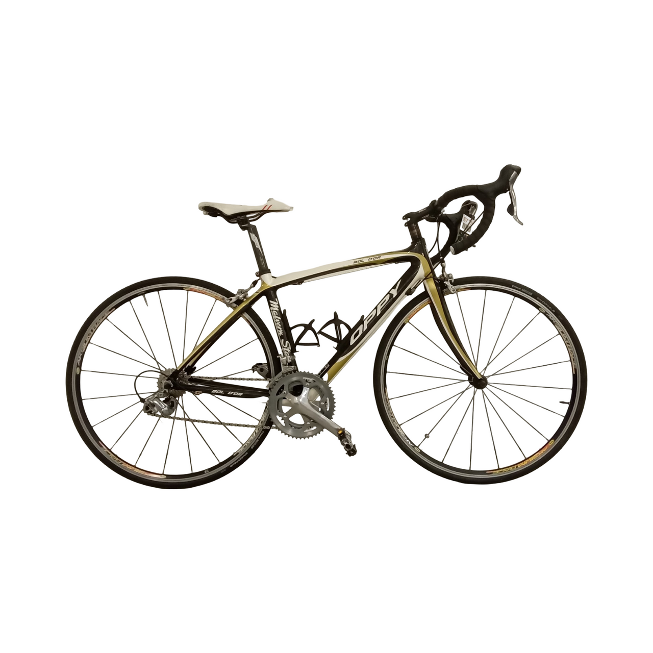 Malvern star - Oppy - Road Bike - Black , White , Yellow (#4759)