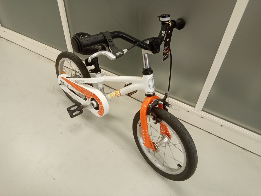 Byk E250 Bike - 14"  - Kids, Colour: White, Orange