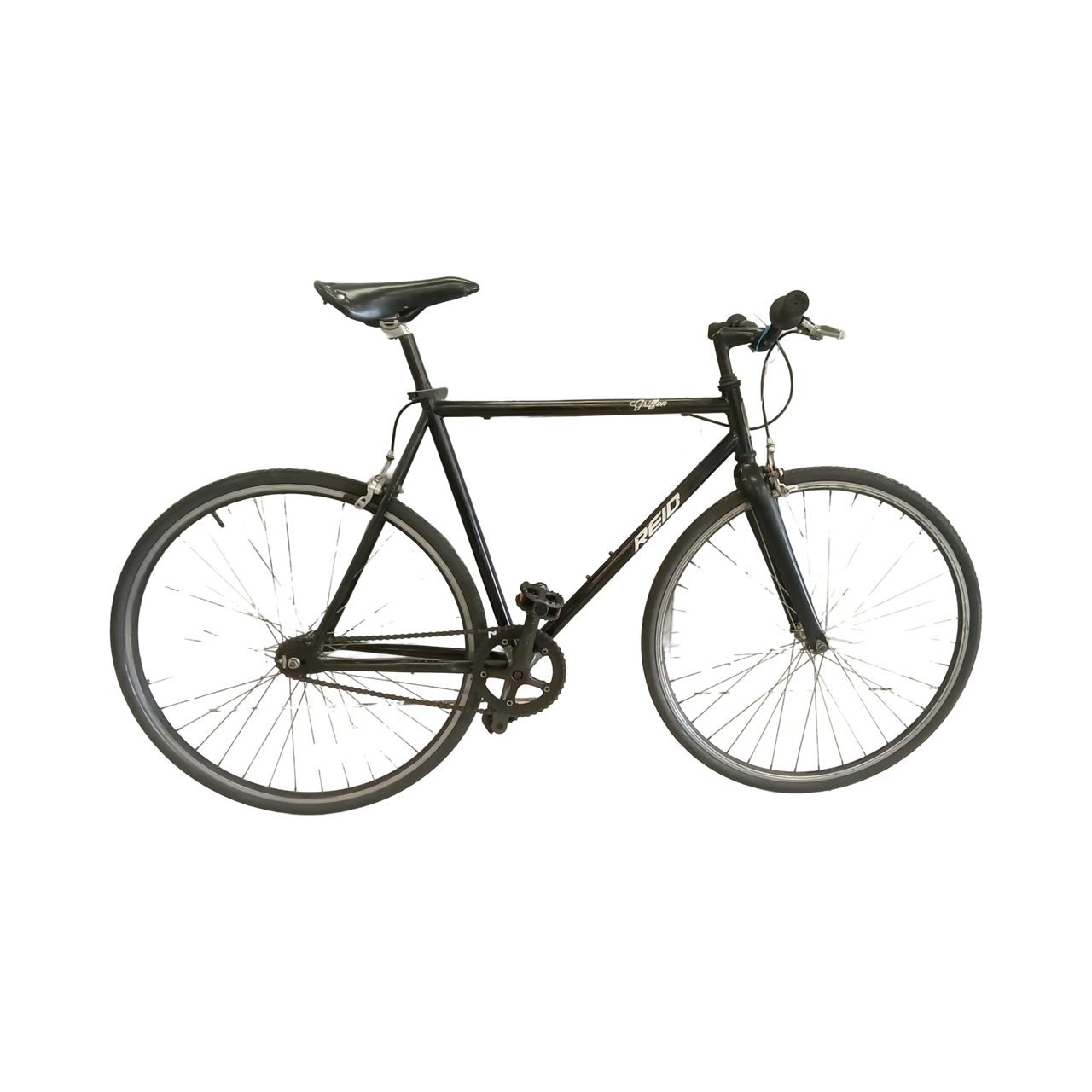 1709 - 56cm Black, Fixie Commuter, Bike