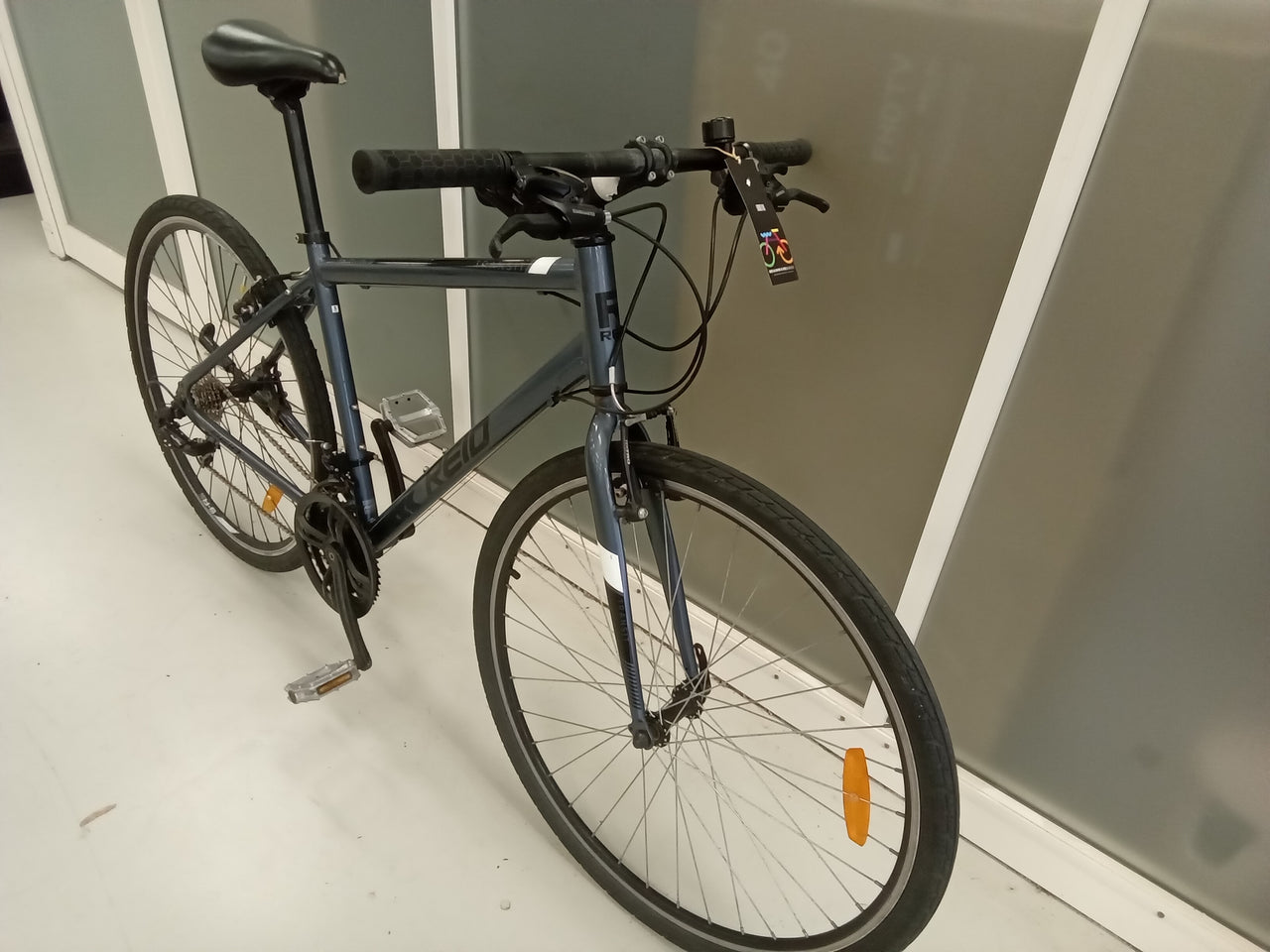 Reid Transit Bike -  52cm - Flat Bar Commuter, Colour: Grey