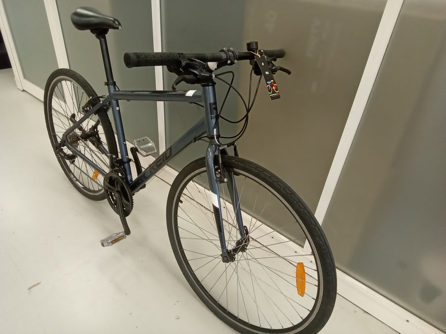 Reid Transit Bike -  52cm - Flat Bar Commuter, Colour: Grey