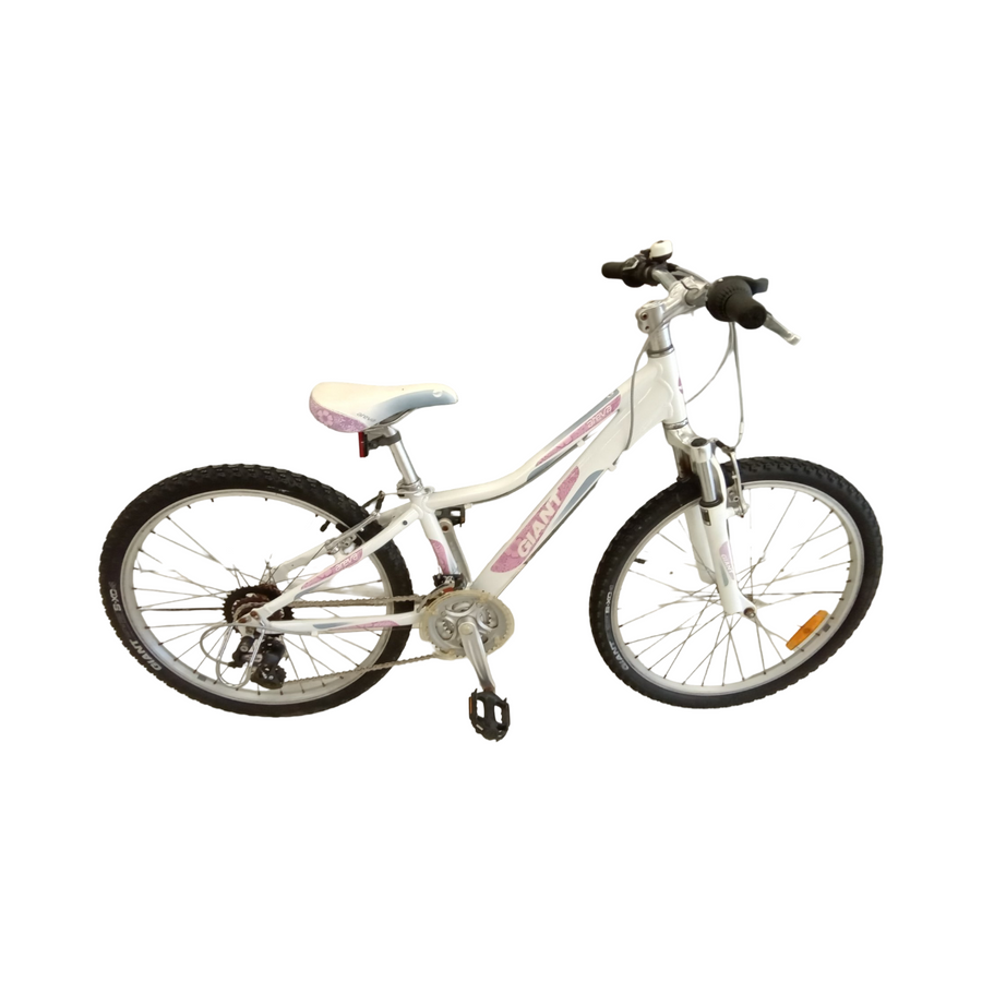 Giant Areva Bike - 24"  - Kids, Colour: White, Pink