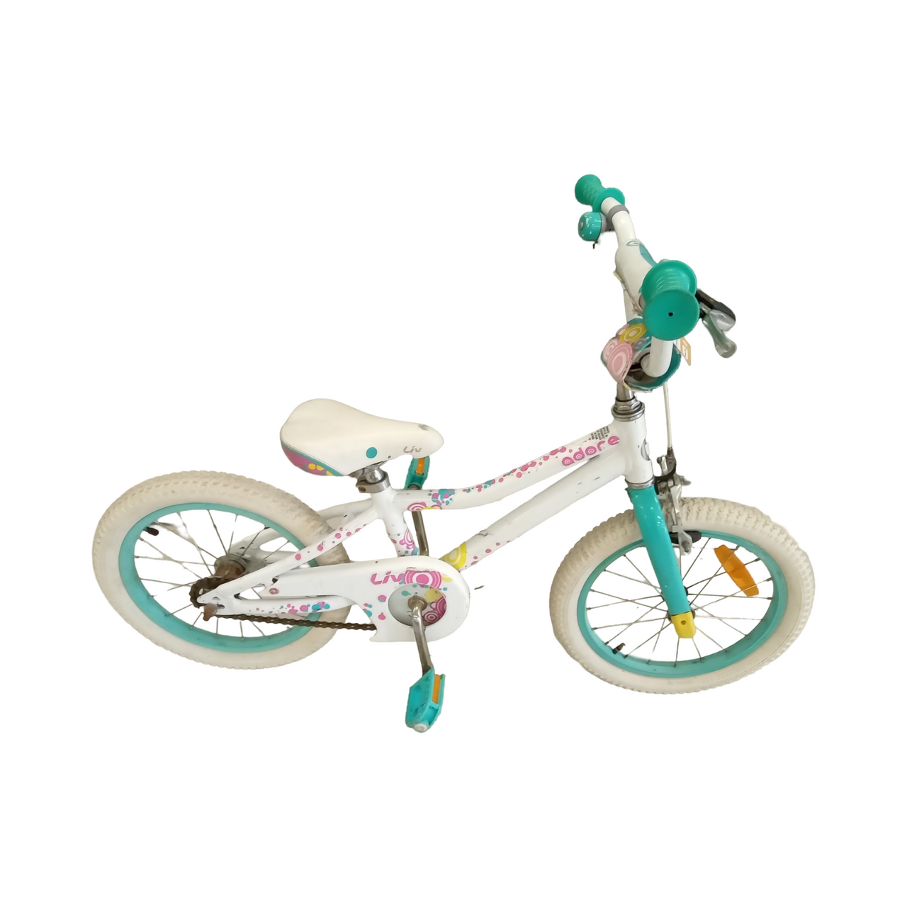 Liv Adore Bike - 16"  - Kids, Colour: White, Pink