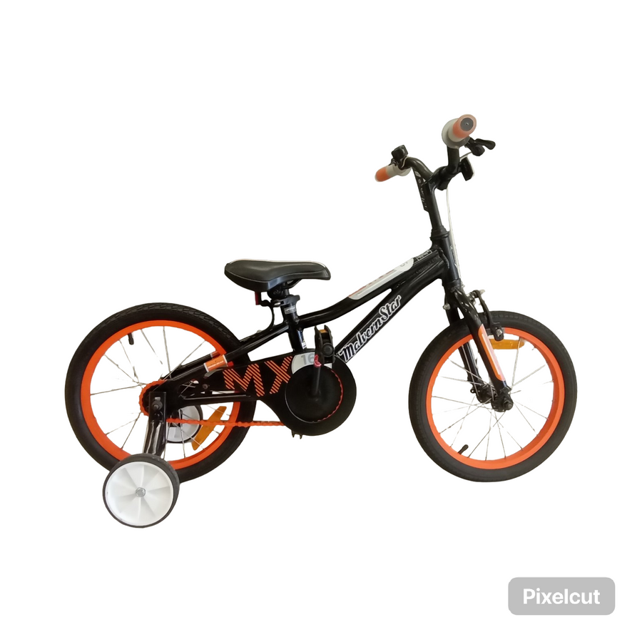Malvern star Mx16 Bike - 16"  - Kids, Colour: Black, Orange