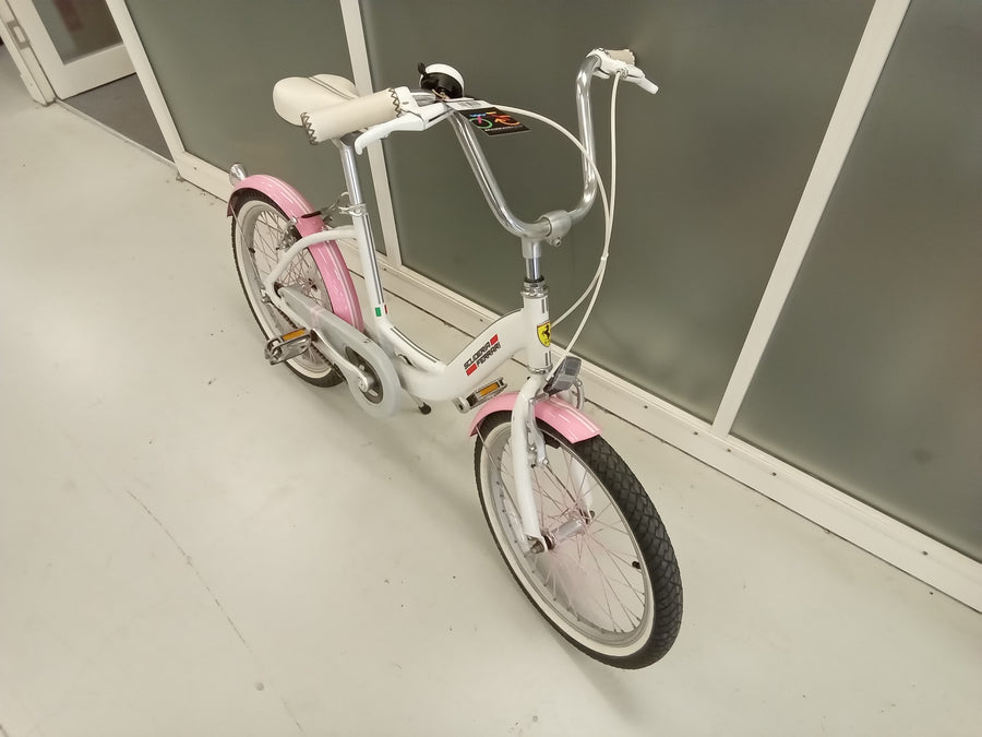 Scuderia Ferrari  Bike - 20"  - Classic,
Kids, Colour: White, Pink
