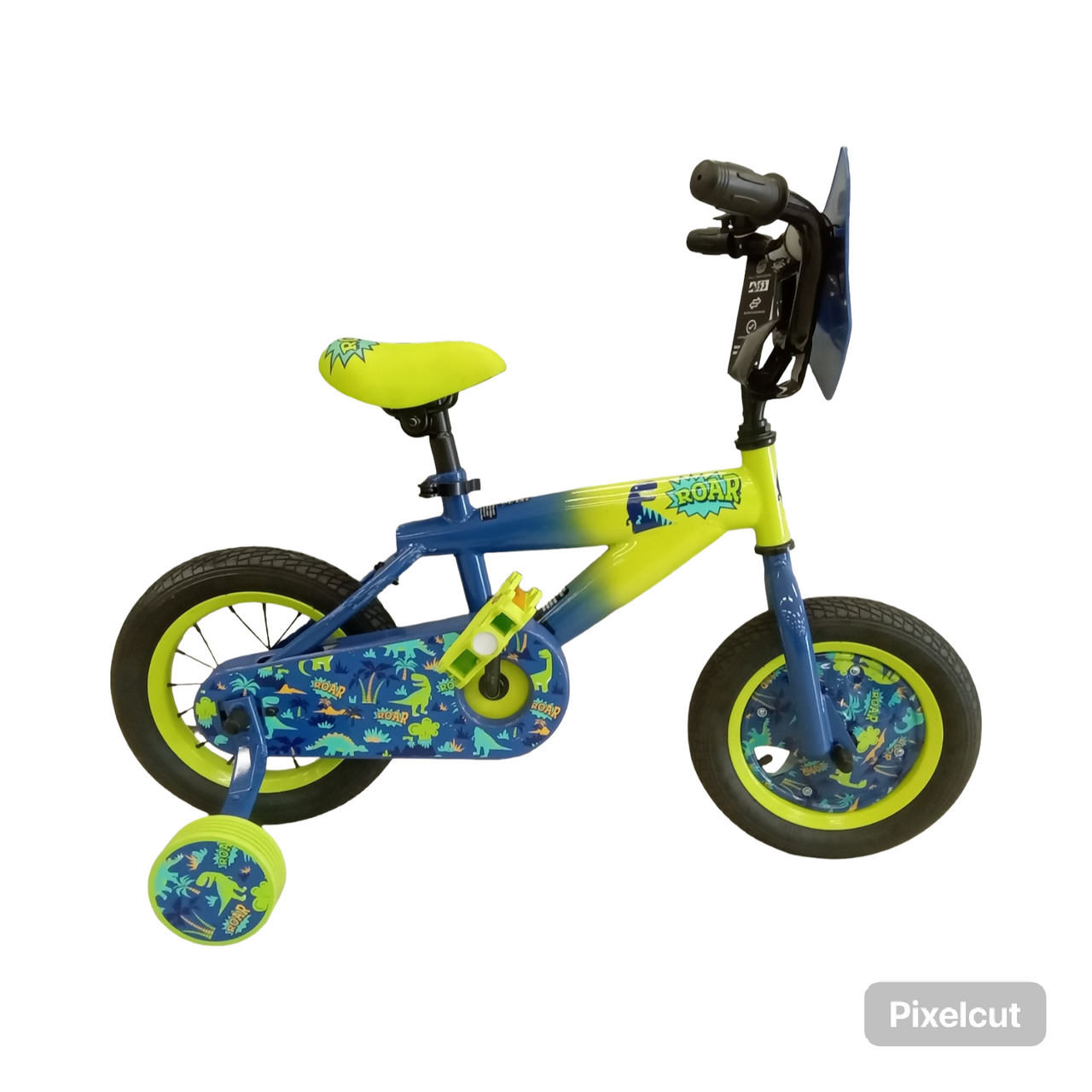 Kmart Roar Bike - 12"  - Kids, Colour: Blue, Green