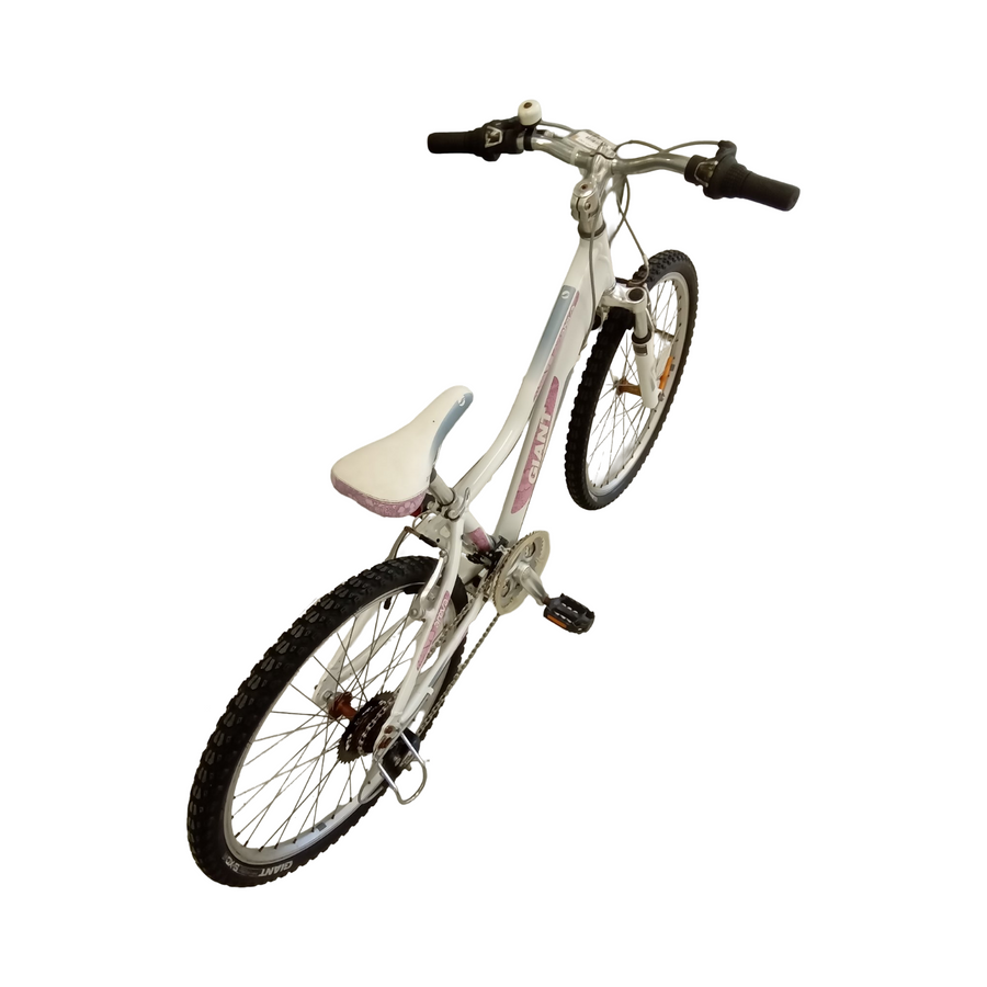 Giant Areva Bike - 24"  - Kids, Colour: White, Pink