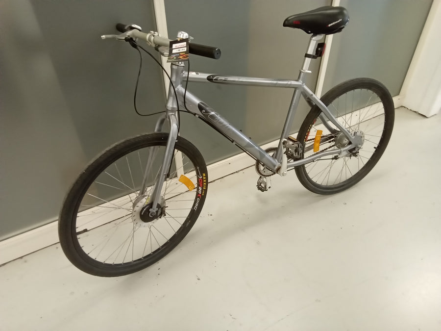 Cell X series Bike -  42cm - Flat Bar Commuter, Colour: Silver