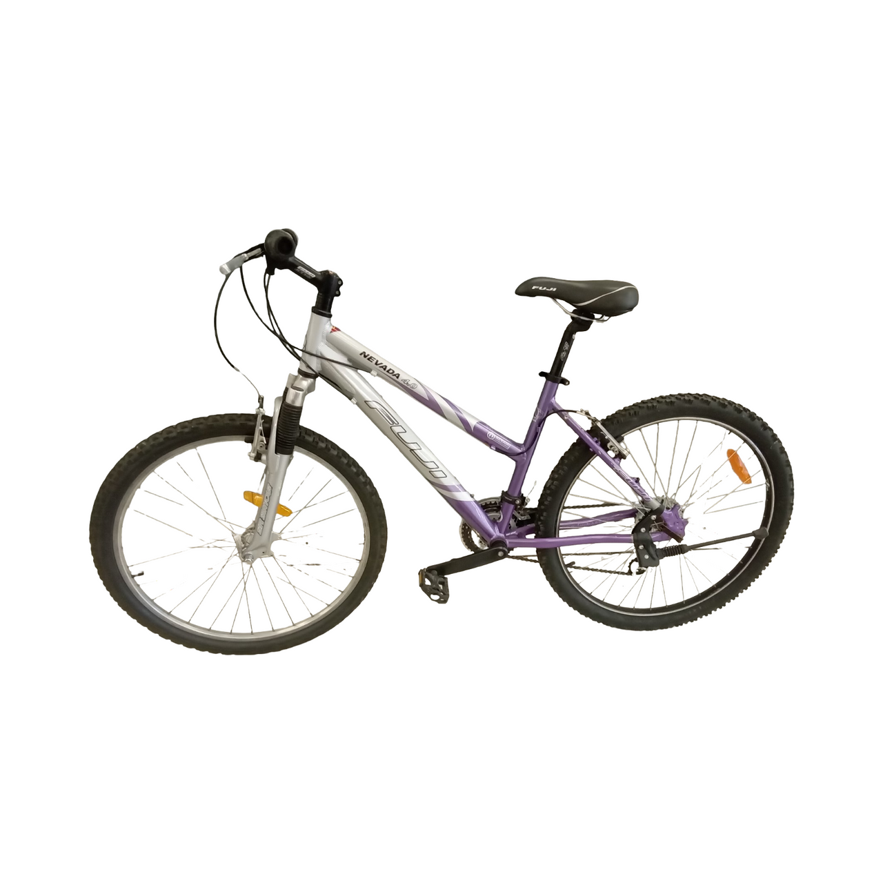 Fuji Nevada Bike -  44cm - Mountain Bike, Colour: Purple, Silver