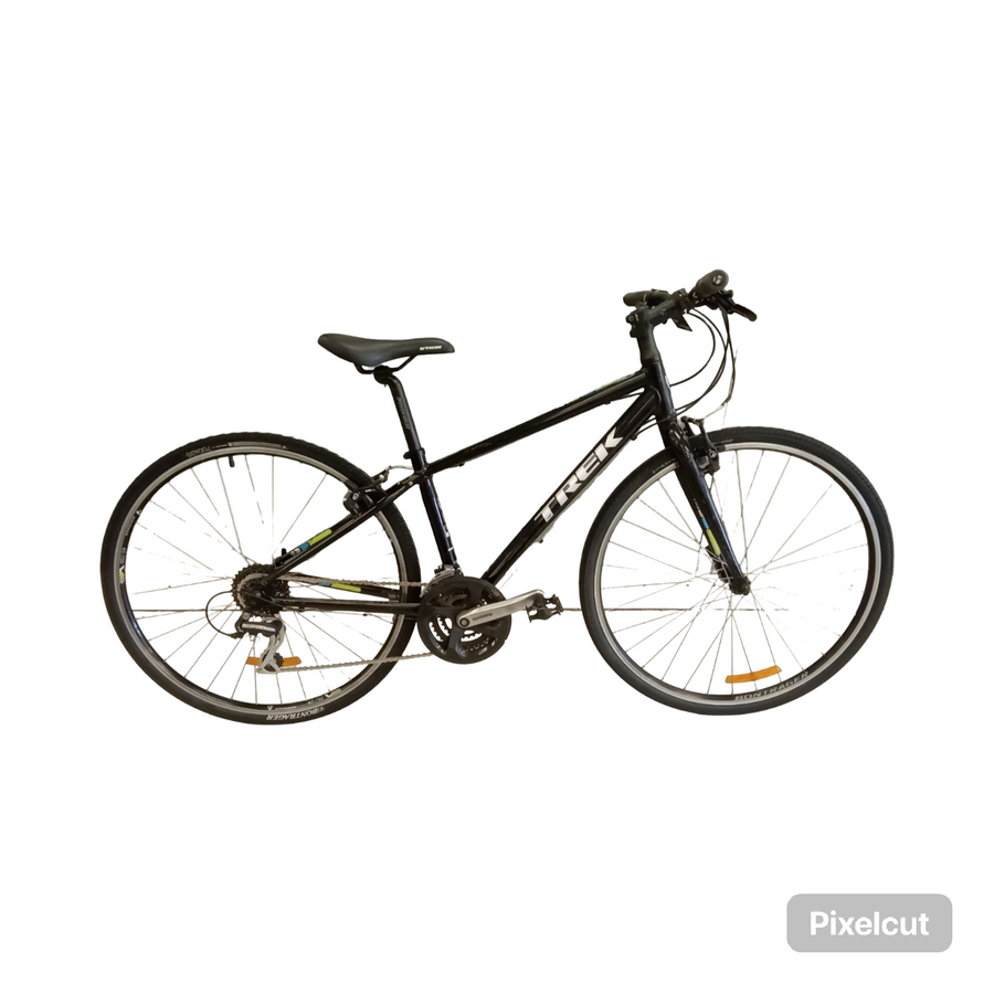Trek 7.1 Bike -  48cm - Flat Bar Commuter, Colour: Black, Silver