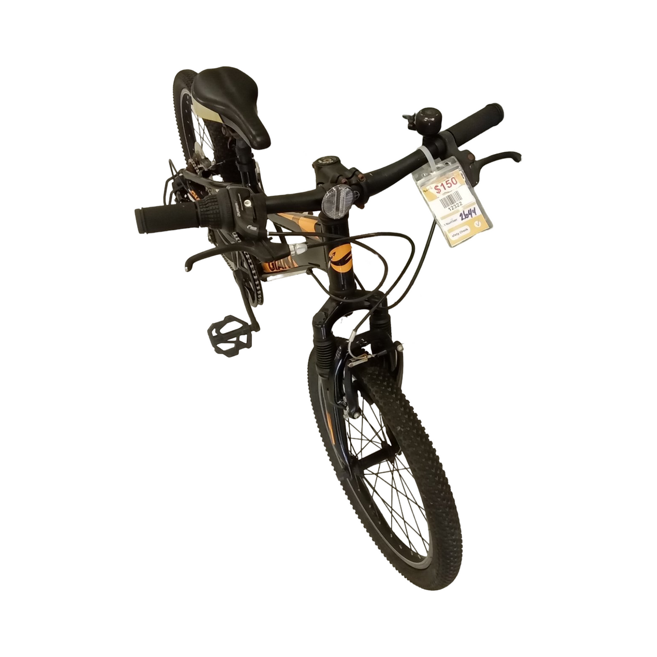 Giant XTC Jr 20 Bike - 20"  - Mountain Bike,
Kids, Colour: Black, Orange