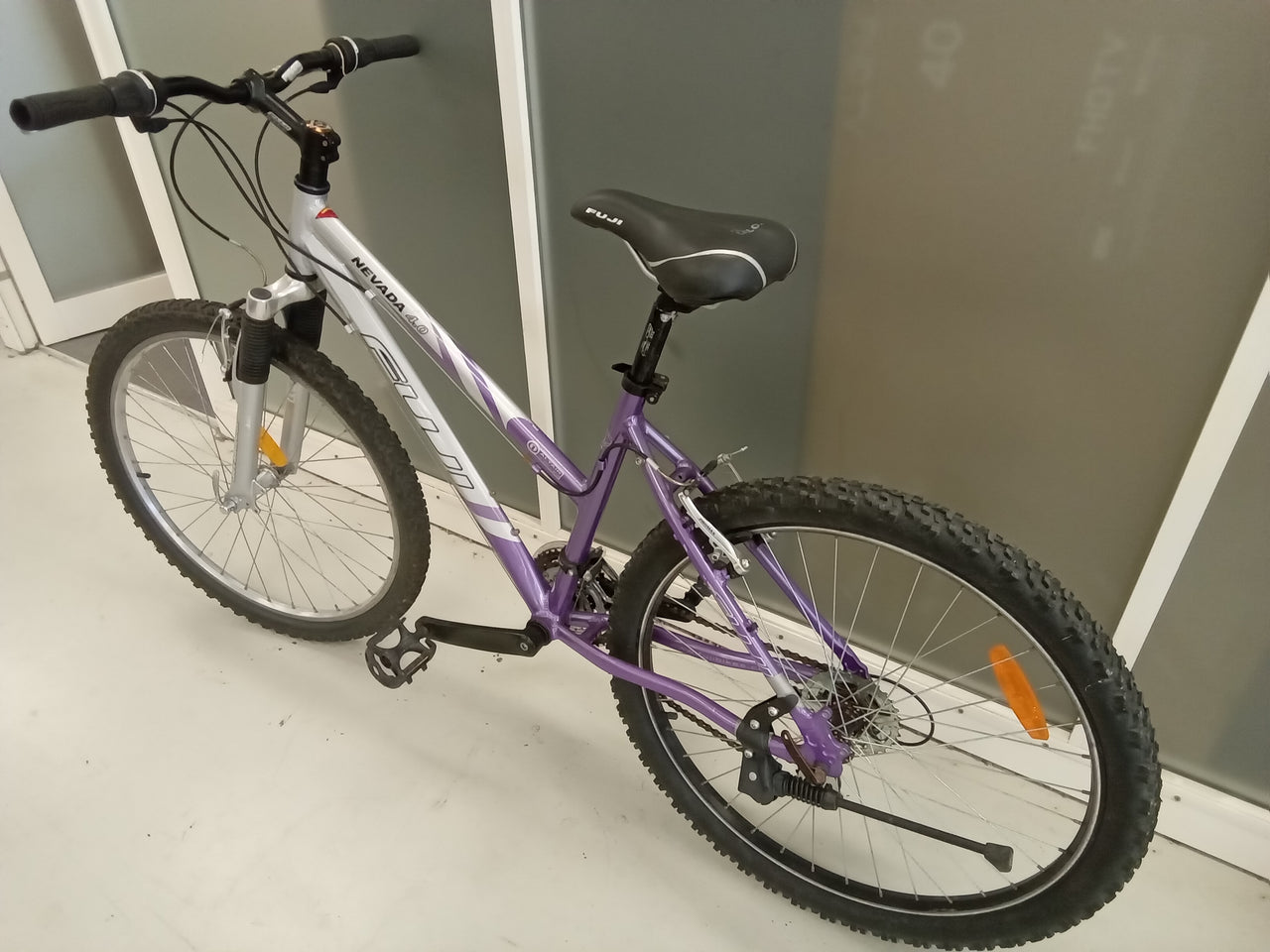 Fuji Nevada Bike -  44cm - Mountain Bike, Colour: Purple, Silver