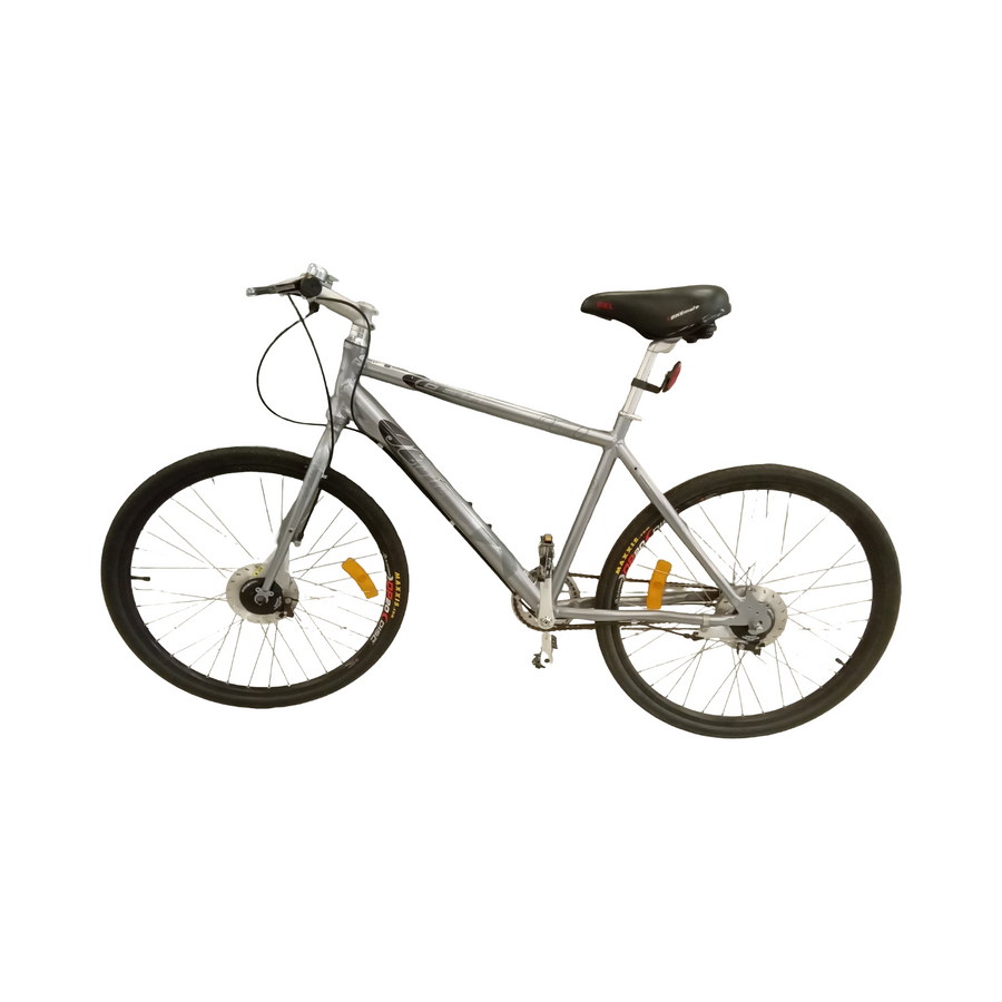 Cell X series Bike -  42cm - Flat Bar Commuter, Colour: Silver
