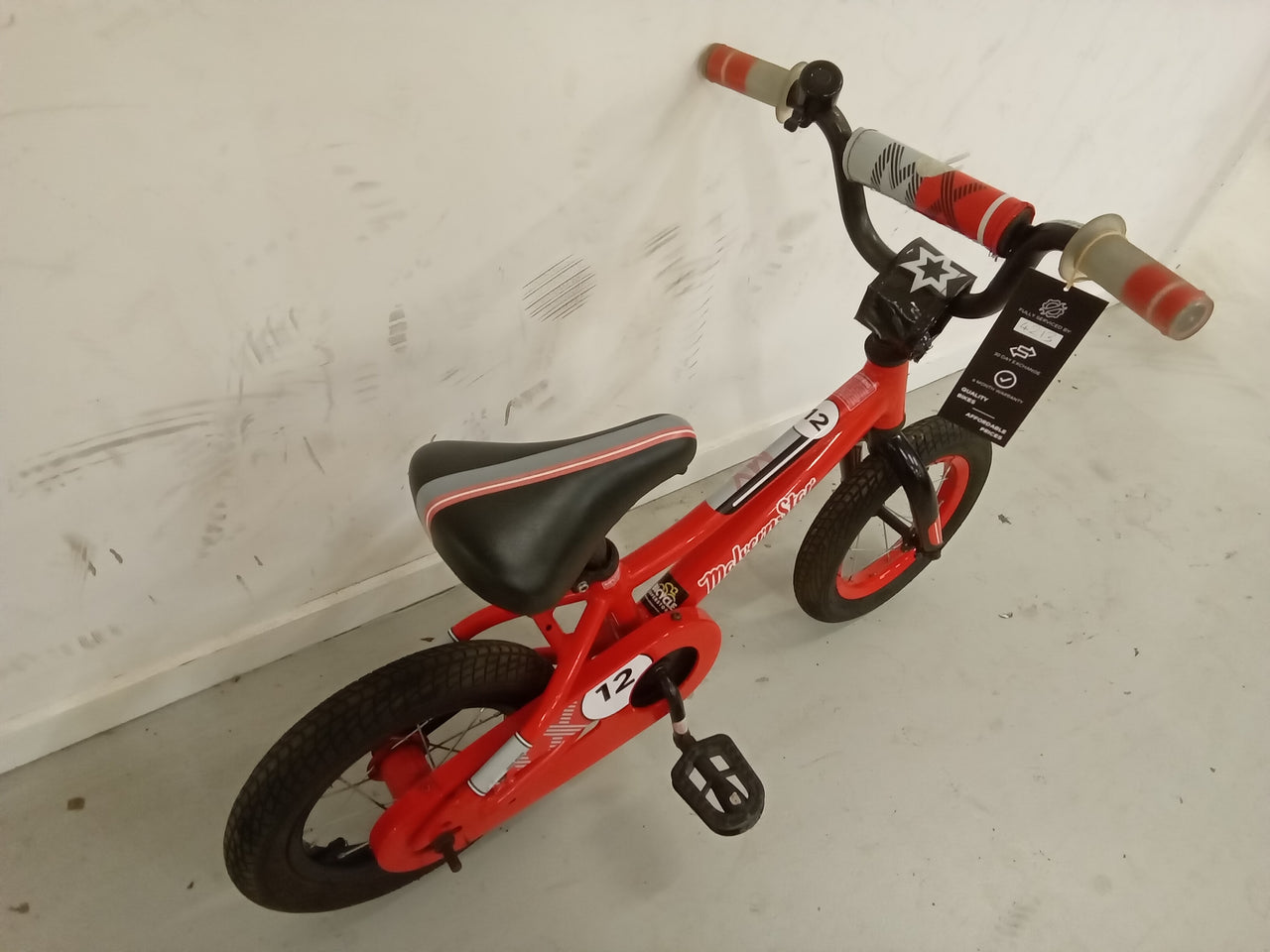 Malvern star Mx12 Bike - 12"  - Kids, Colour: Red