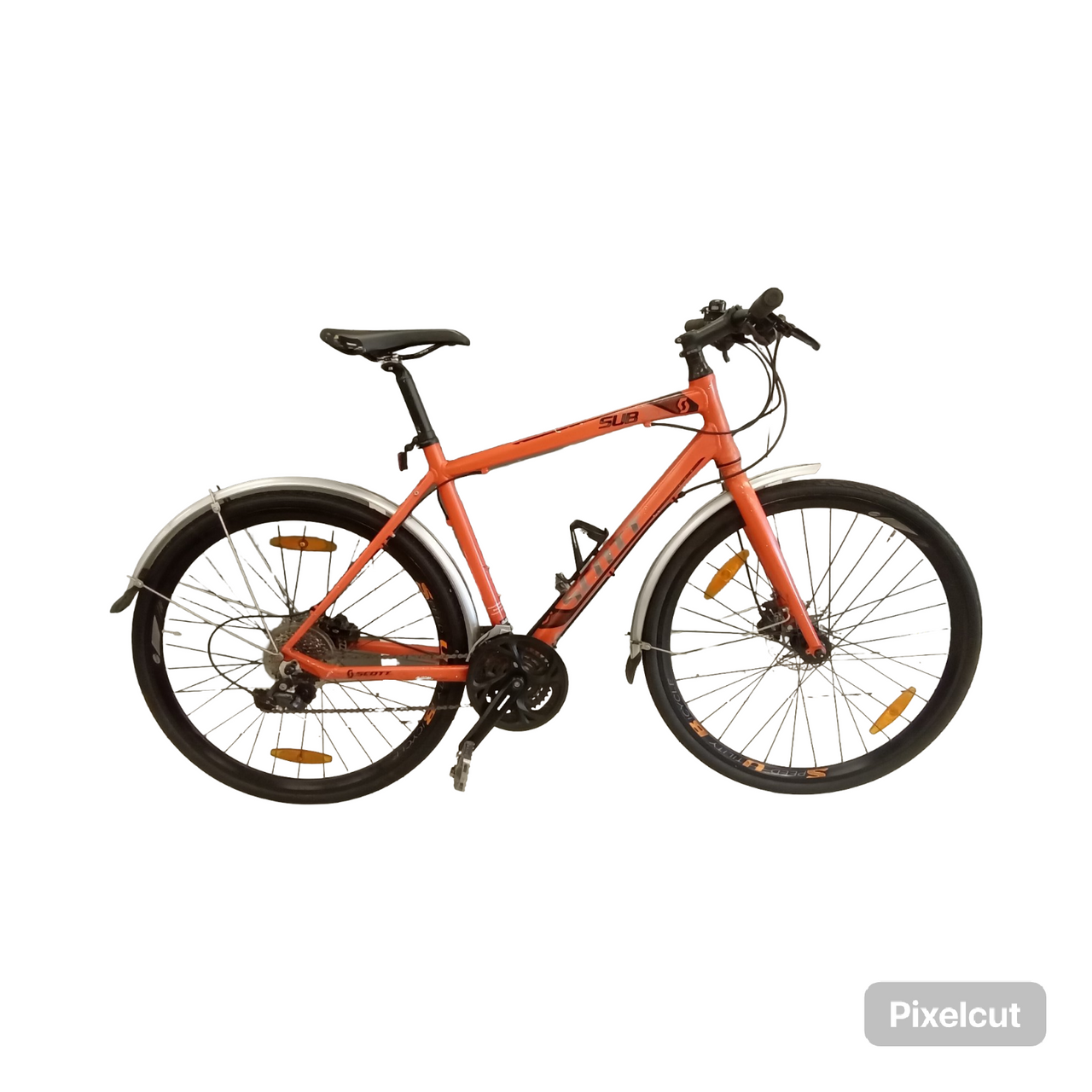 Scott Sub 30 Bike -  52cm - Flat Bar Commuter, Colour: Orange