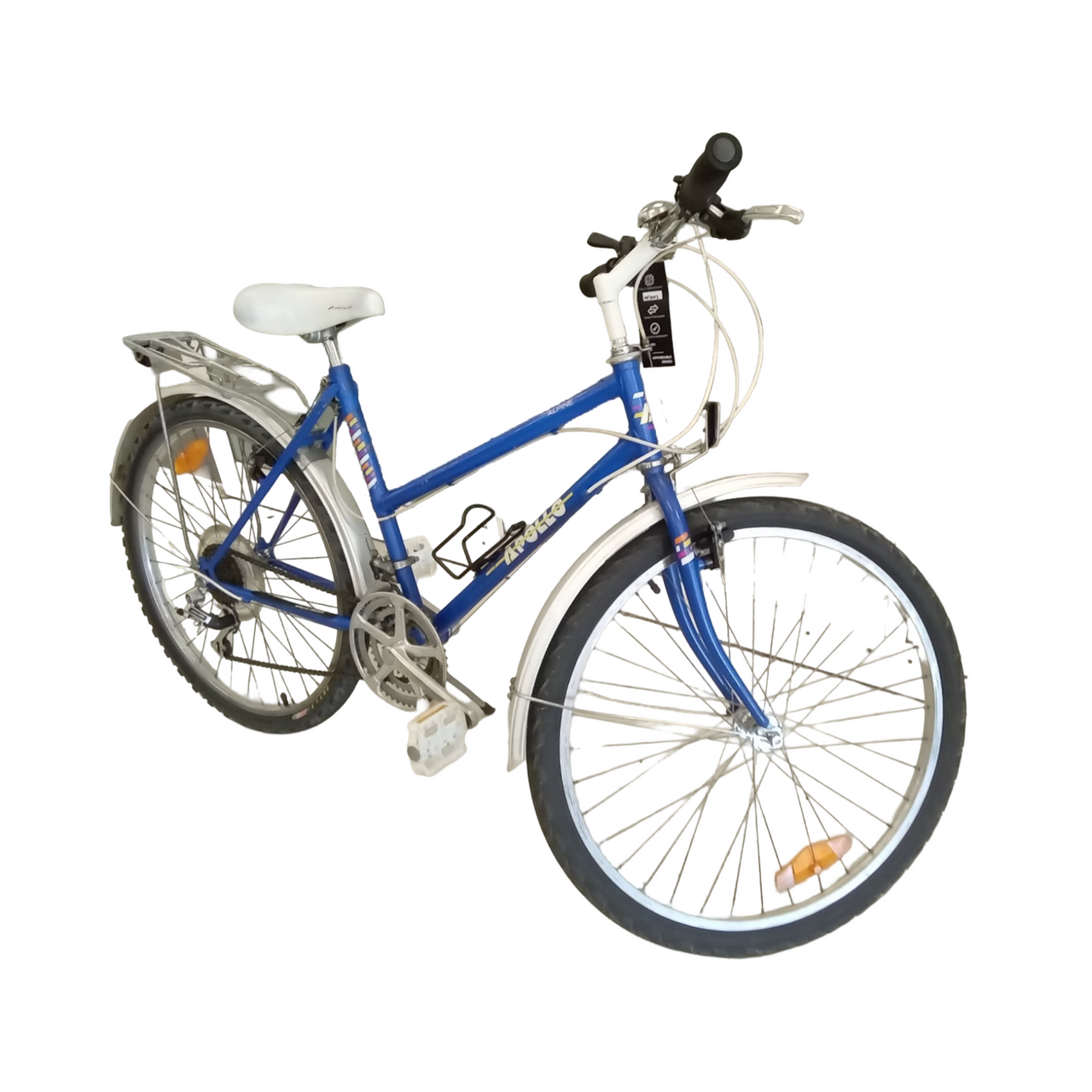 Apollo Alpine Bike -  54cm - Vintage,
Hybrid Commuter, Colour: Blue