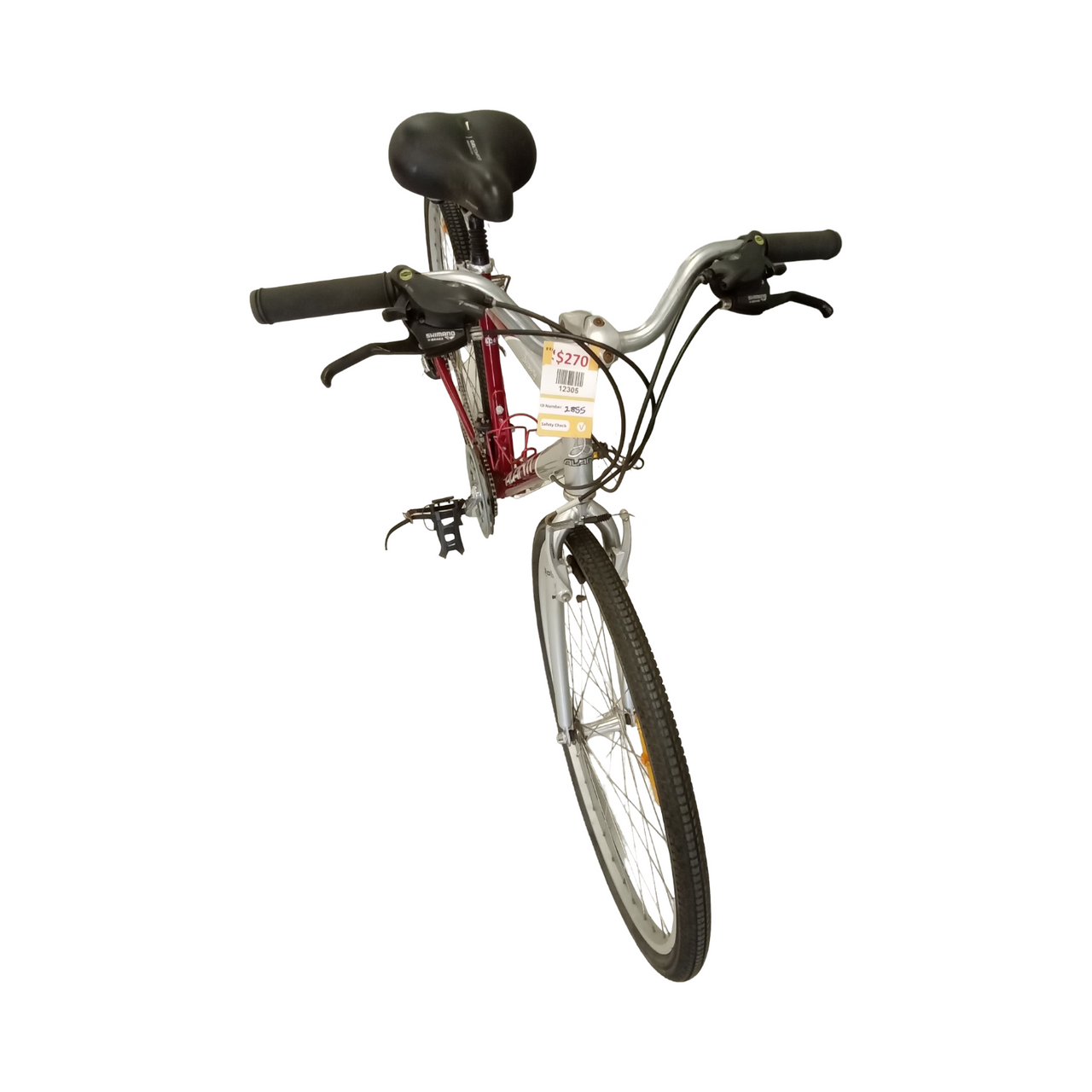 Avanti Discovery Bike -  54cm - Hybrid Commuter, Colour: Silver, Red