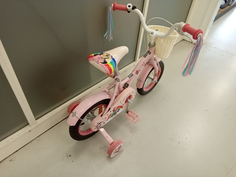 Minnie Mouse Bike - 12"  - Kids, Colour: Pink