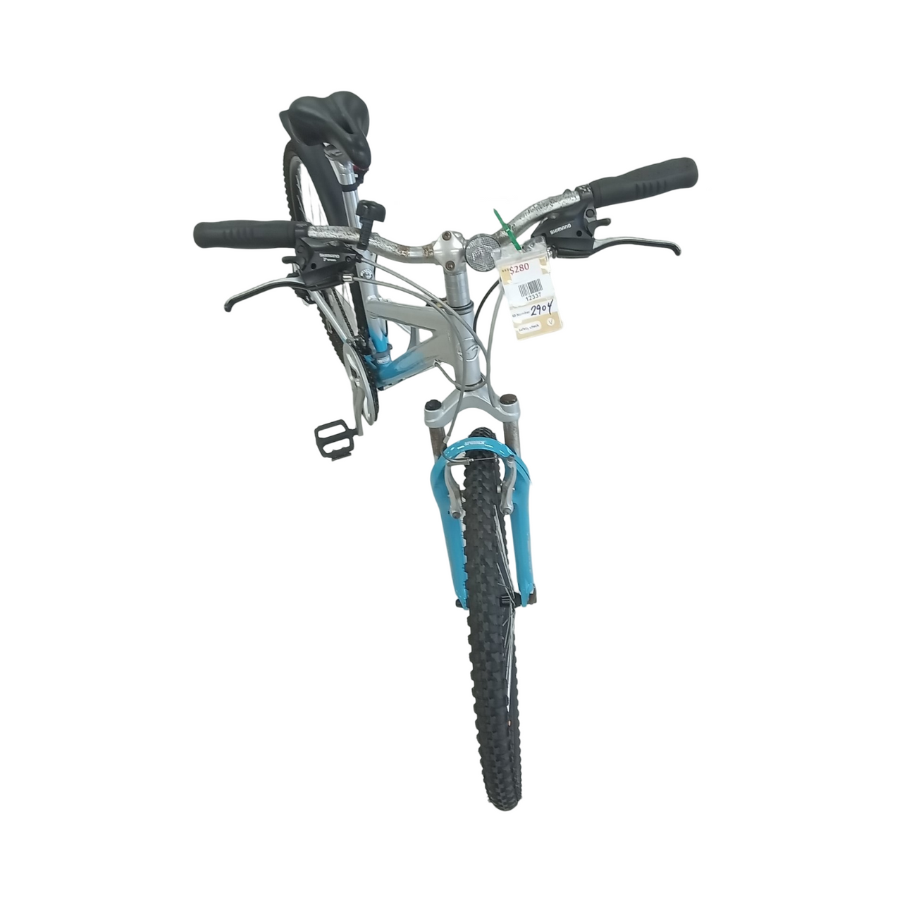 Giant Upland SE Bike -  36cm - Mountain Bike, Colour: Blue, Silver