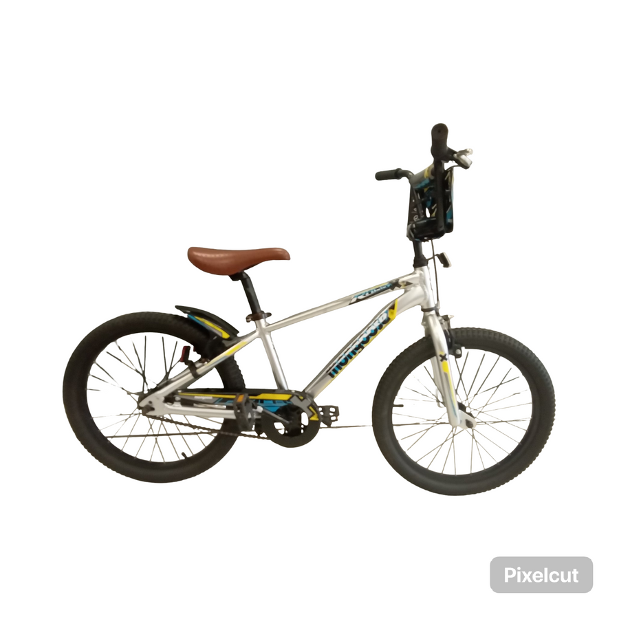 mongoose Racer x Bike - 20"  - Kids, Colour: Silver
