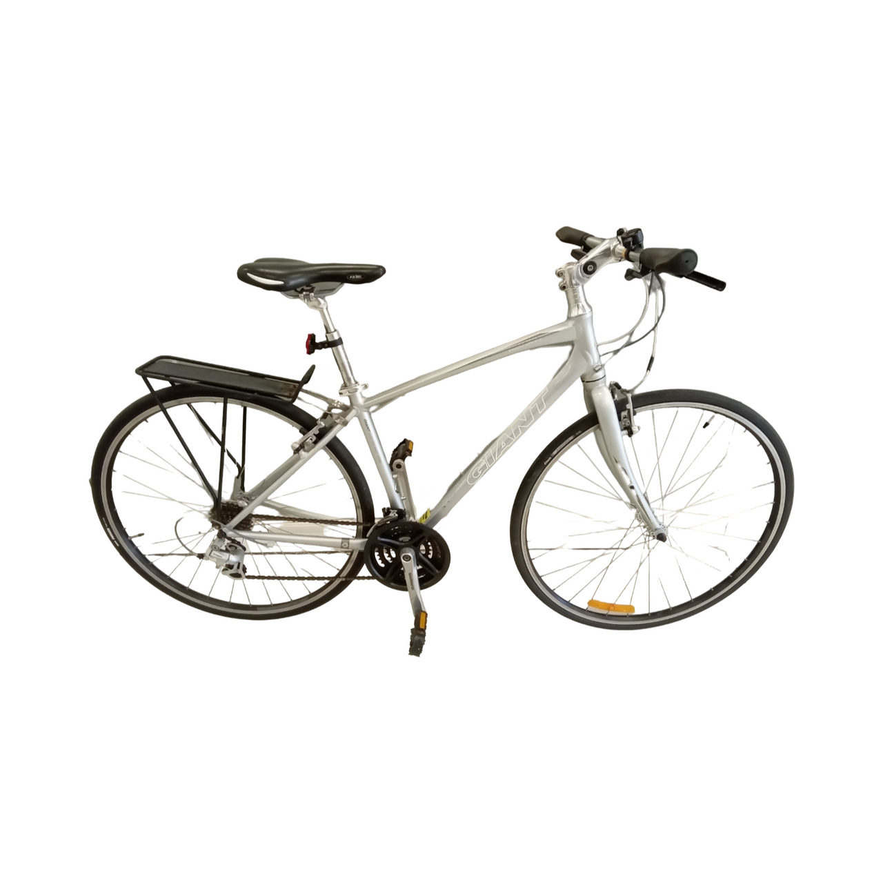 Giant Cross City Bike -  48cm - Flat Bar Commuter, Colour: Silver