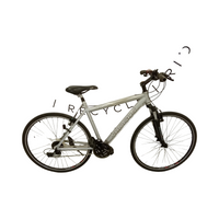 Thumbnail for Shogun Metro se Bike -  50cm - Hybrid Commuter, Colour: Silver