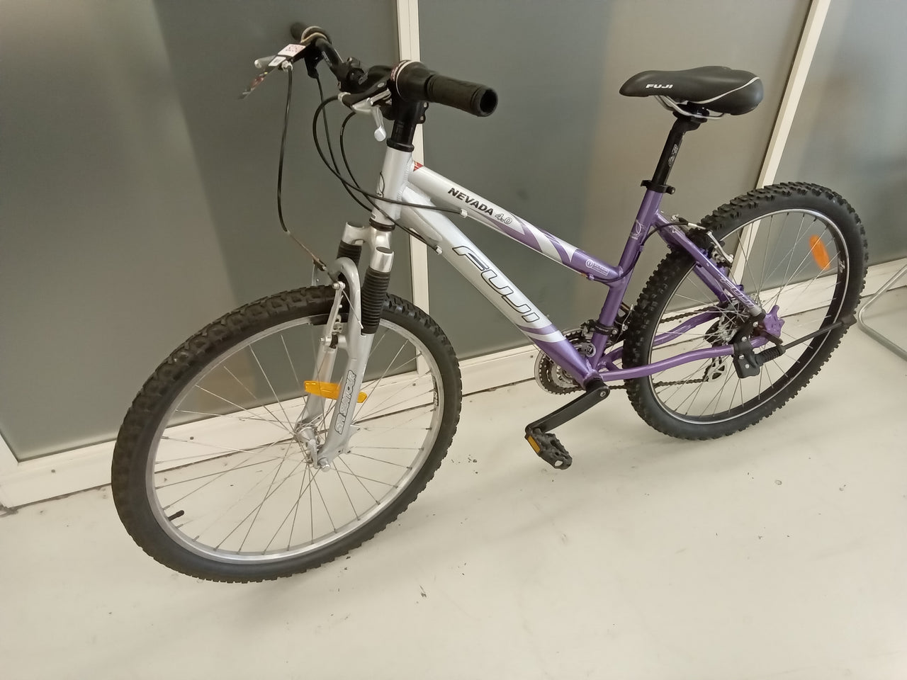 Fuji Nevada Bike -  44cm - Mountain Bike, Colour: Purple, Silver