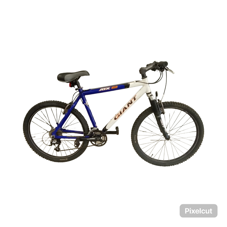 giant Atx 850 Bike - 26"  - Mountain Bike, Colour: Blue, White