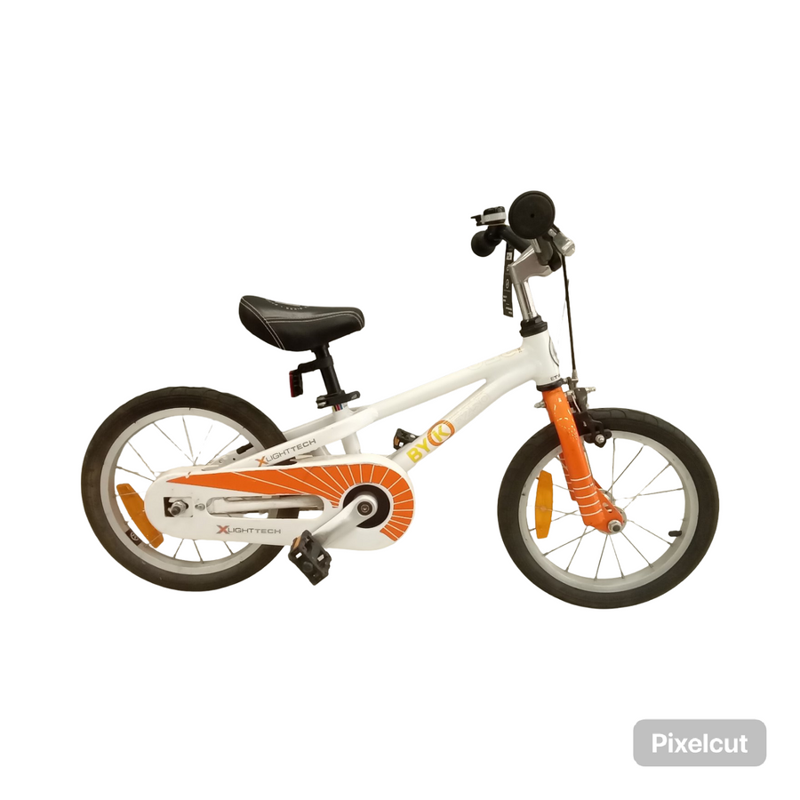 Byk E250 Bike - 14"  - Kids, Colour: White, Orange