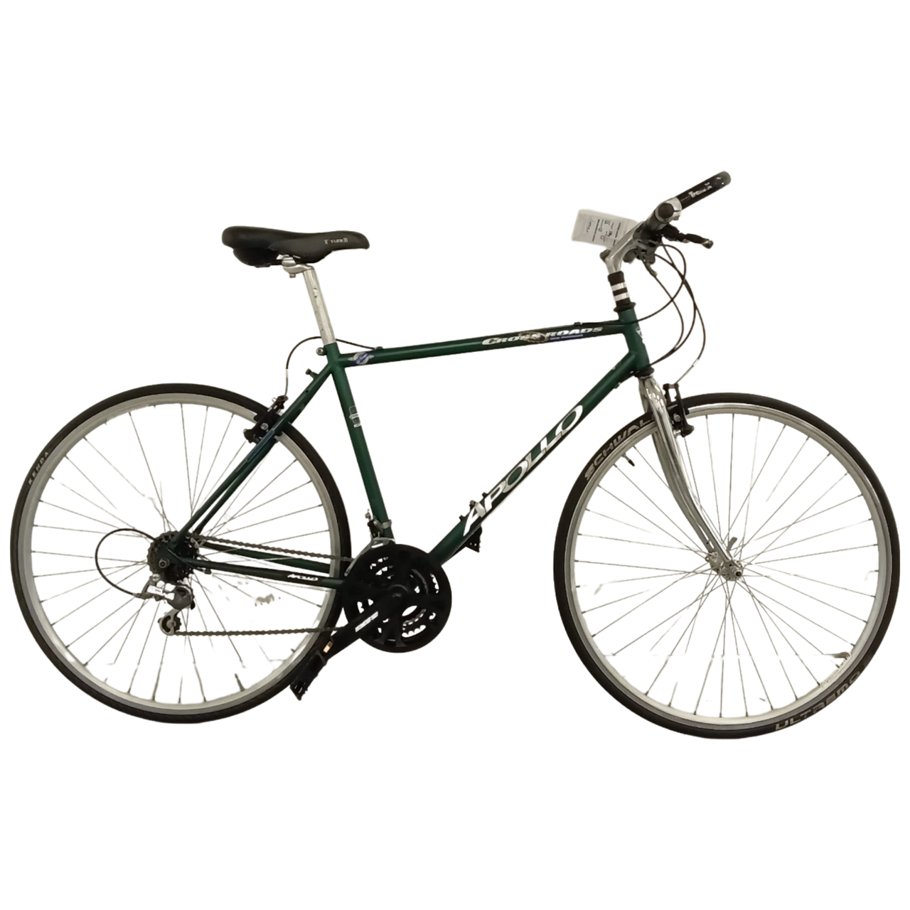 1008 - 50cm Green, Flat Bar Commuter, Bike
