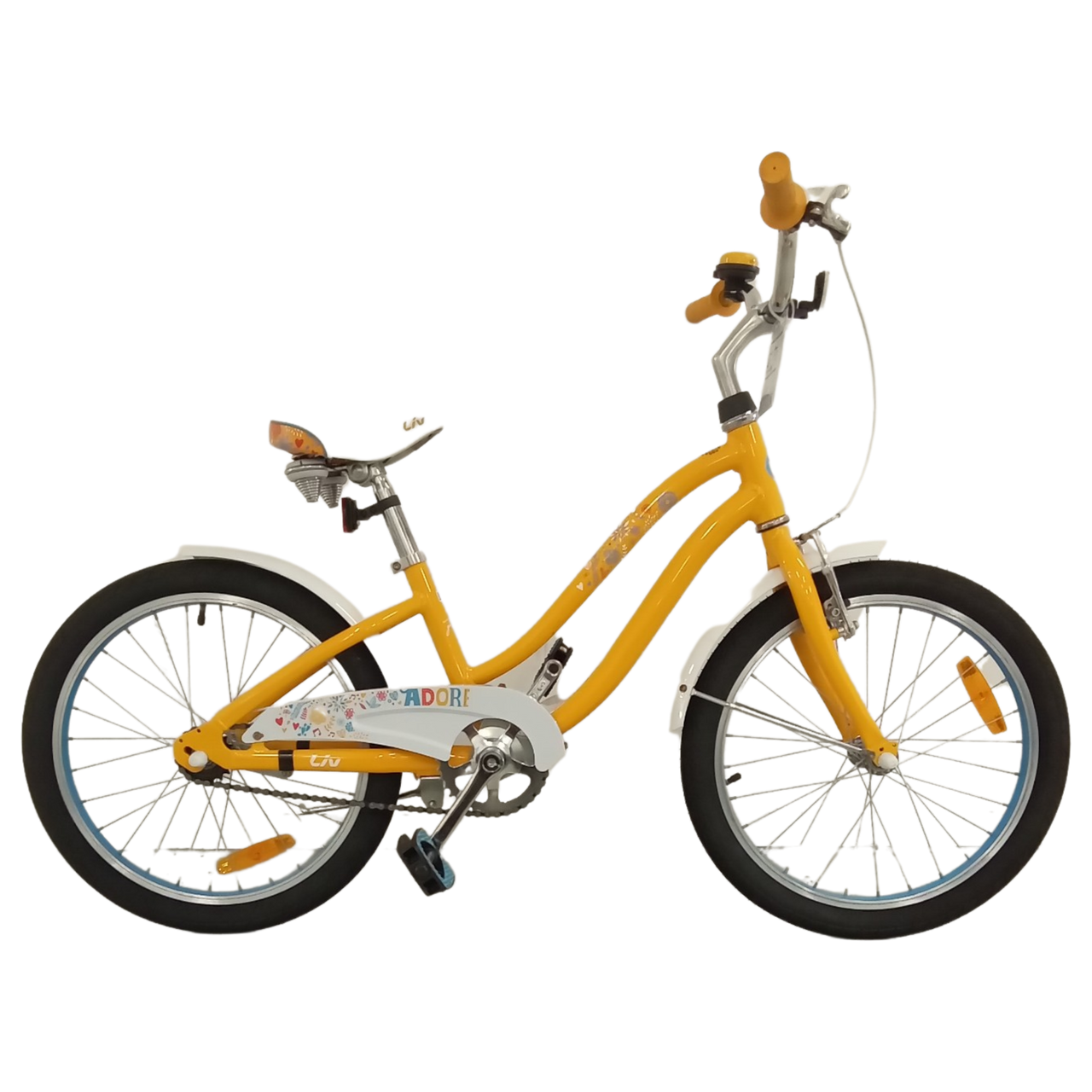 1001 - 20" Orange, Kids, Bike