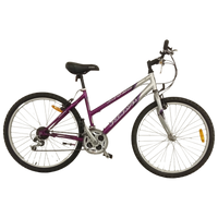 Thumbnail for 1010 - 44cm Purple,
Silver, Hybrid Commuter, Bike
