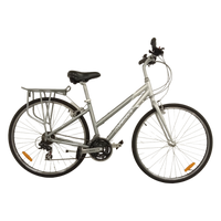 Thumbnail for 1009 - 44cm Silver, Hybrid Commuter, Bike