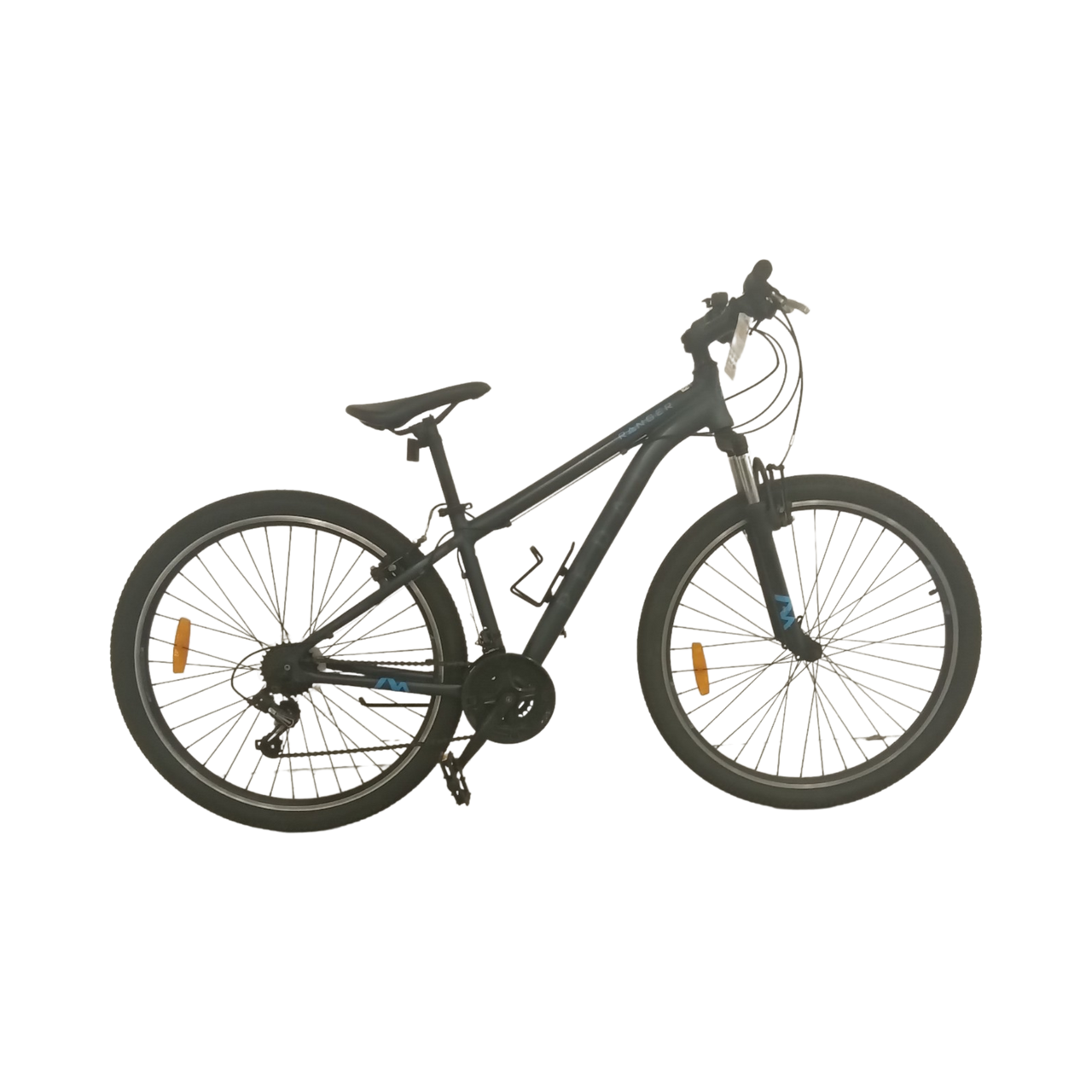 1018 - 39cm Grey Mountain Bike, Bike