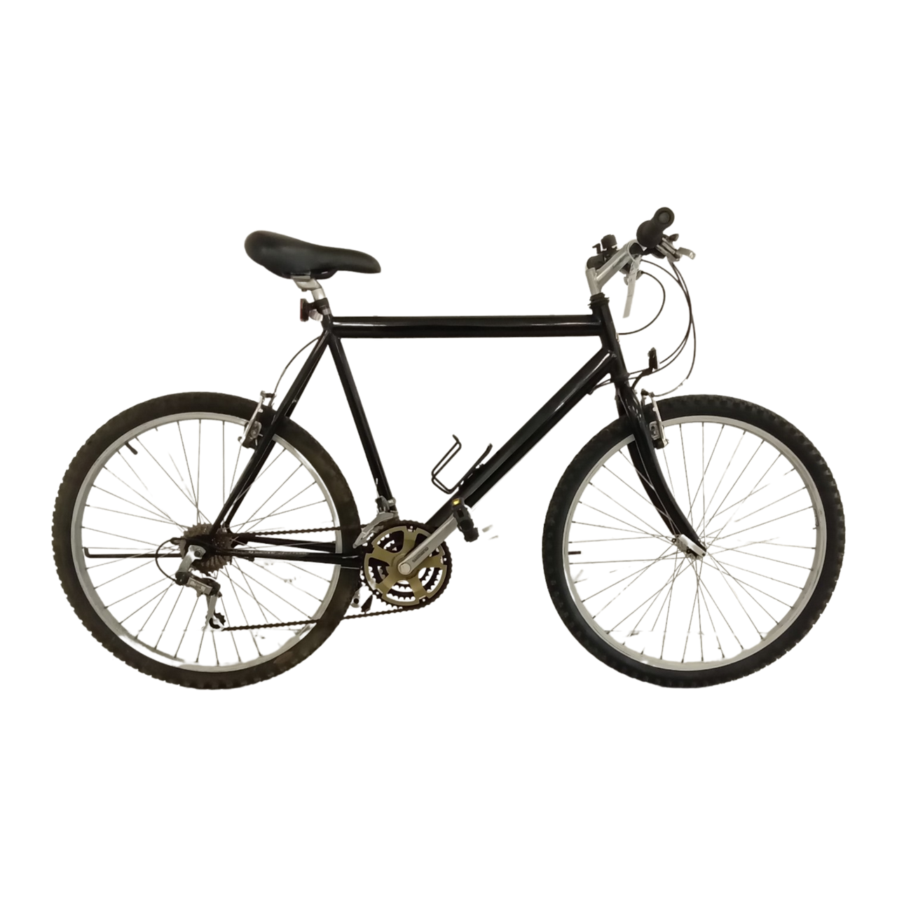 1036 - 57cm Black, Hybrid Commuter, Bike