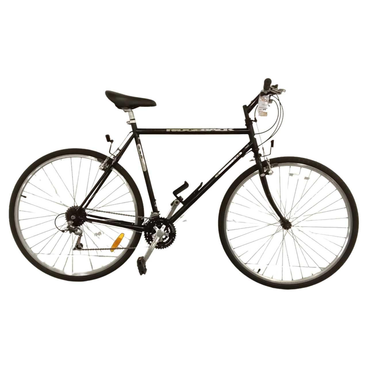1095 - 58cm Black, Flat Bar Commuter, Bike