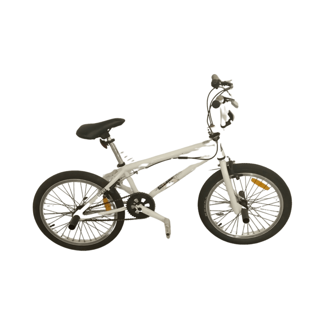 1319 - 20" White, BMX, Bike