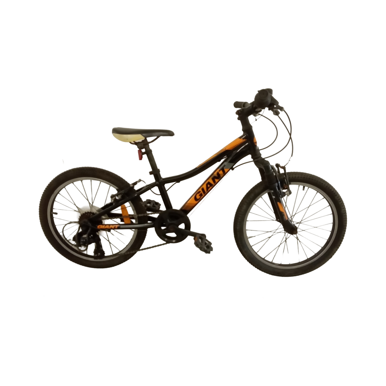 1525 - 20" Black,
Orange, Kids, Bike