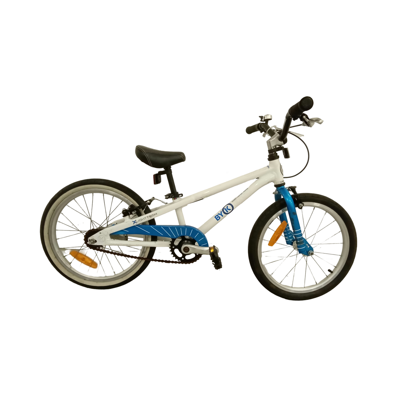 1643 - 18" Blue,
White, Kids, Bike