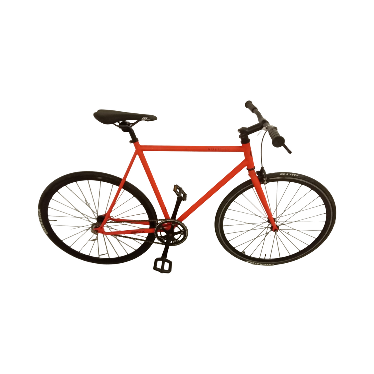 2394 - 56cm Orange, Fixie Commuter, Bike