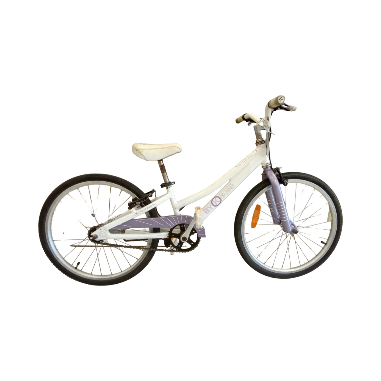 2380 - 20" White,
Purple, Kids, Bike