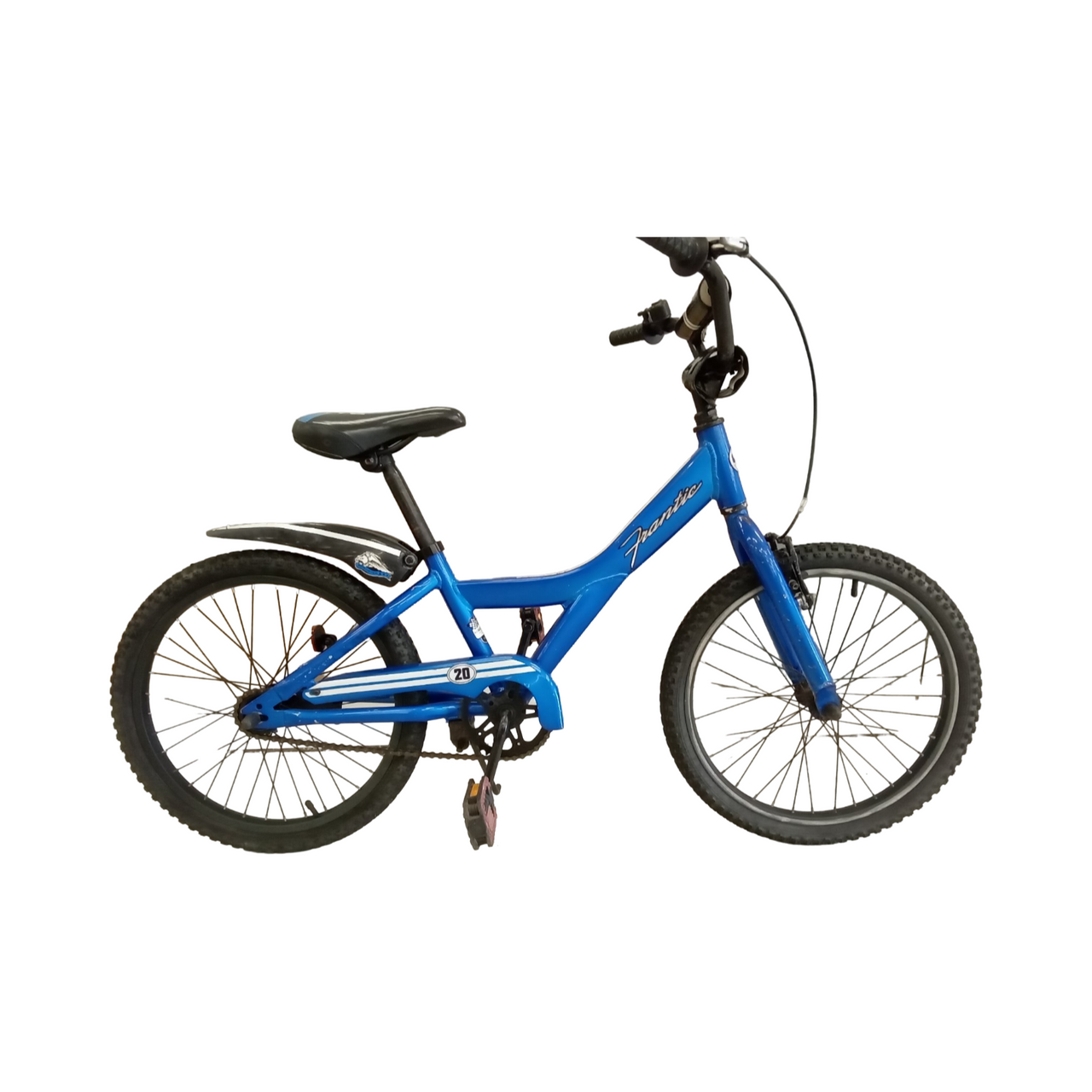 2458 - 20" - Kids, Blue Bike