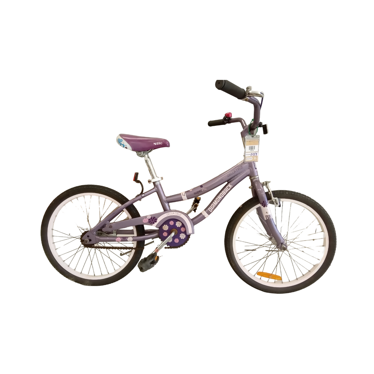 2459 - 20" - Kids, Purple Bike