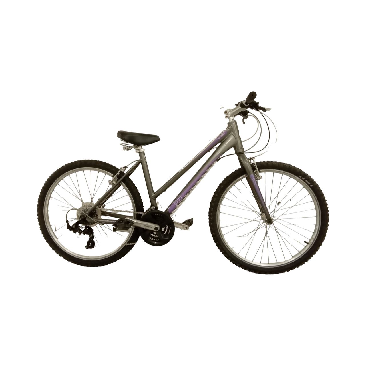 Giant Boulder W Bike -  44cm - Hybrid Commuter, Colour: Purple, Silver