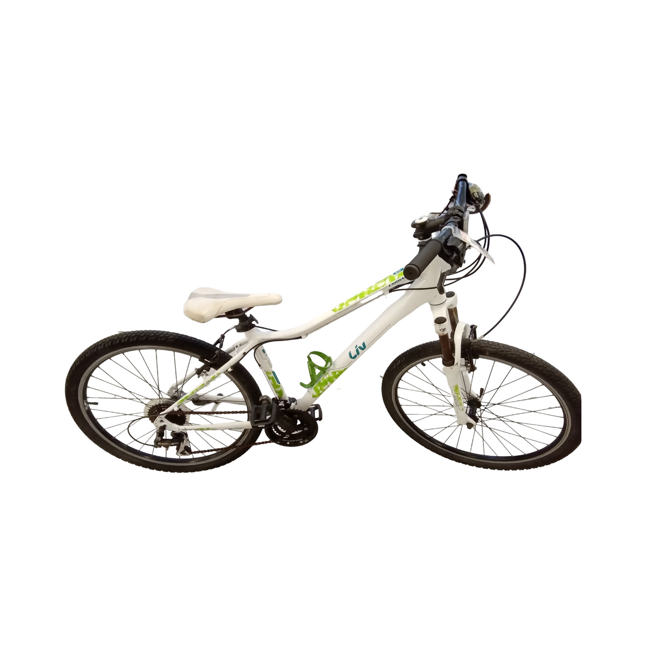 Liv Enchant Bike - 26"  - Mountain Bike,
Hybrid Commuter,
Flat Bar Commuter, Colour: Green, White