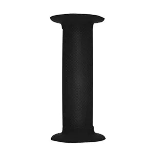 GRIPS - High quality diamond pattern BMX handlebar grips. Flanged. Clossed End. 130mm BLACK - Oxford Product